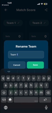 Padel Match Counter screenshot