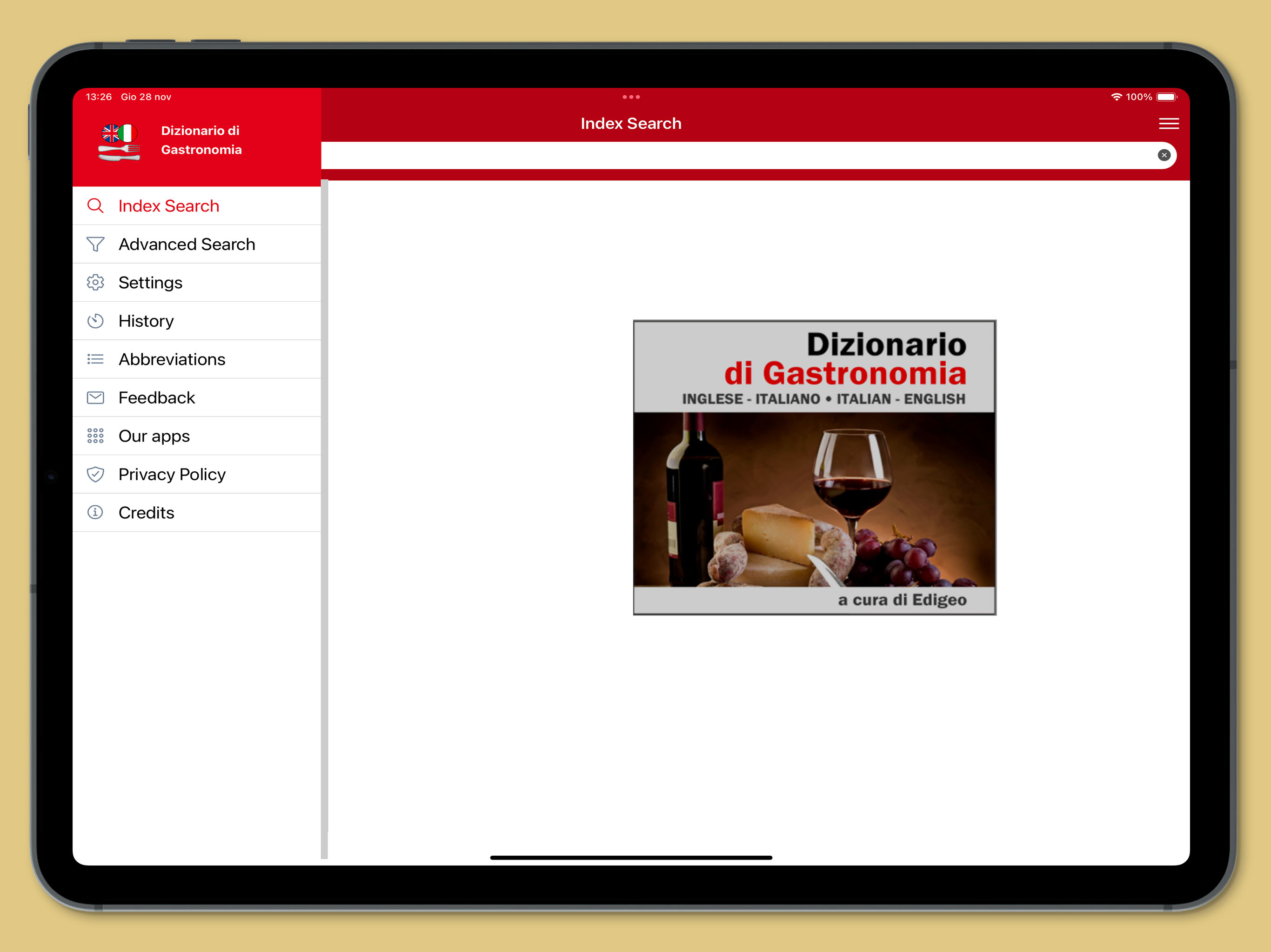 Dizionario di Gastronomia screenshot 12