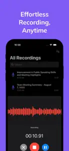 AI Meeting Notes - Minat screenshot #2 for iPhone