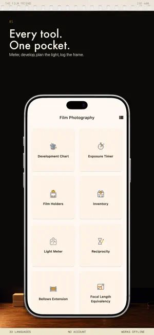 The Film Friend: Light Meter screenshot 1