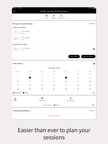 Health, Strength & Performance iPad screenshot