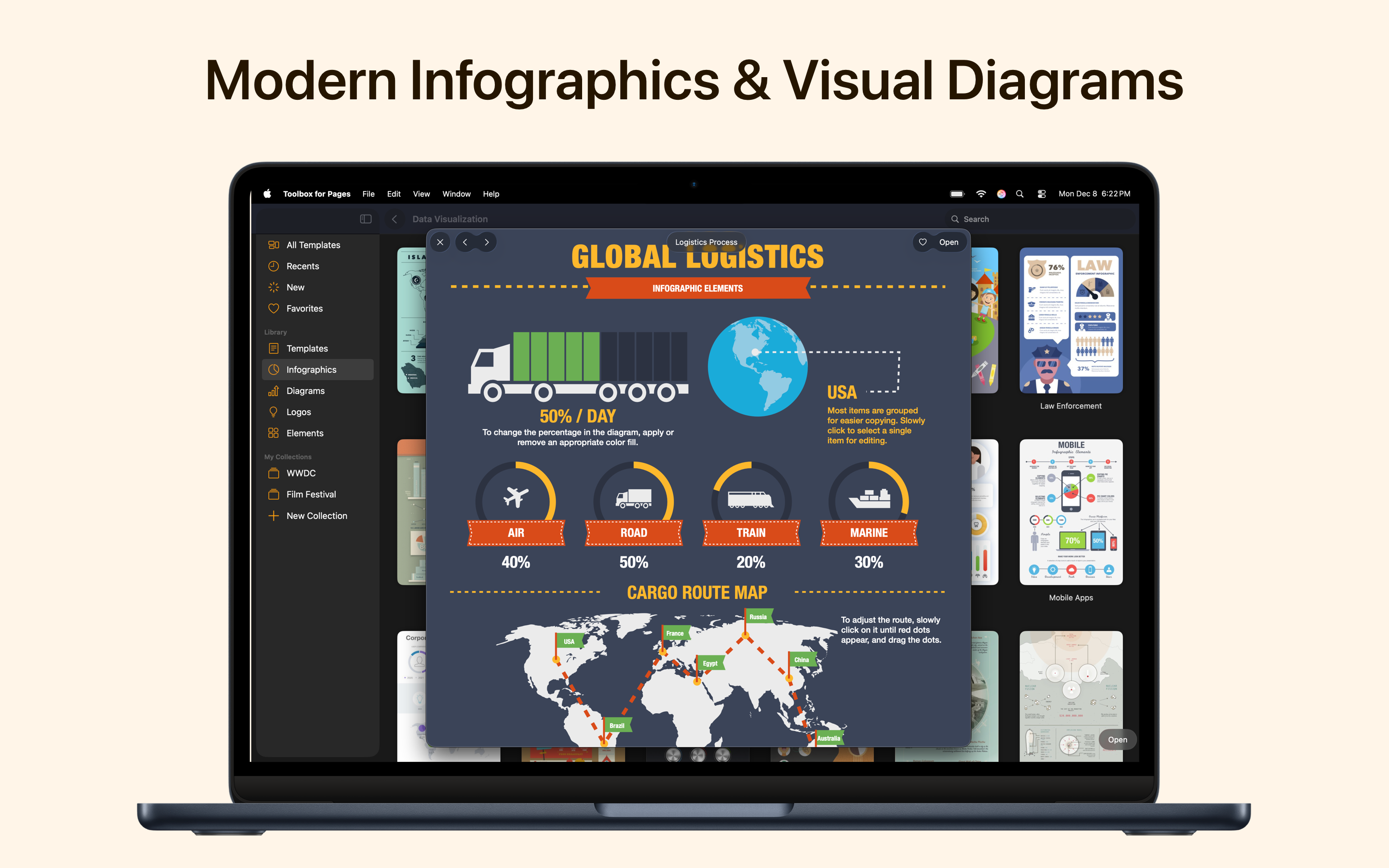 Toolbox for Pages: Templates screenshot 23
