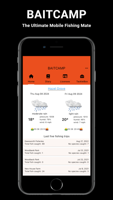 BAITCAMP Screenshot