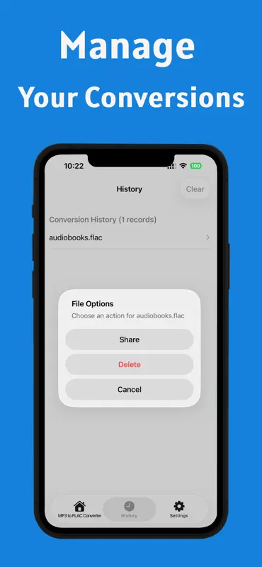 Mp3 to Flac Conversion screenshot 4 of 4