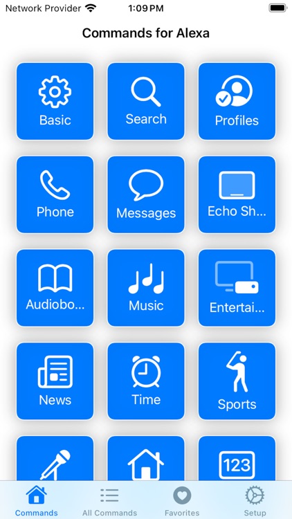 Voice commands for Alexa