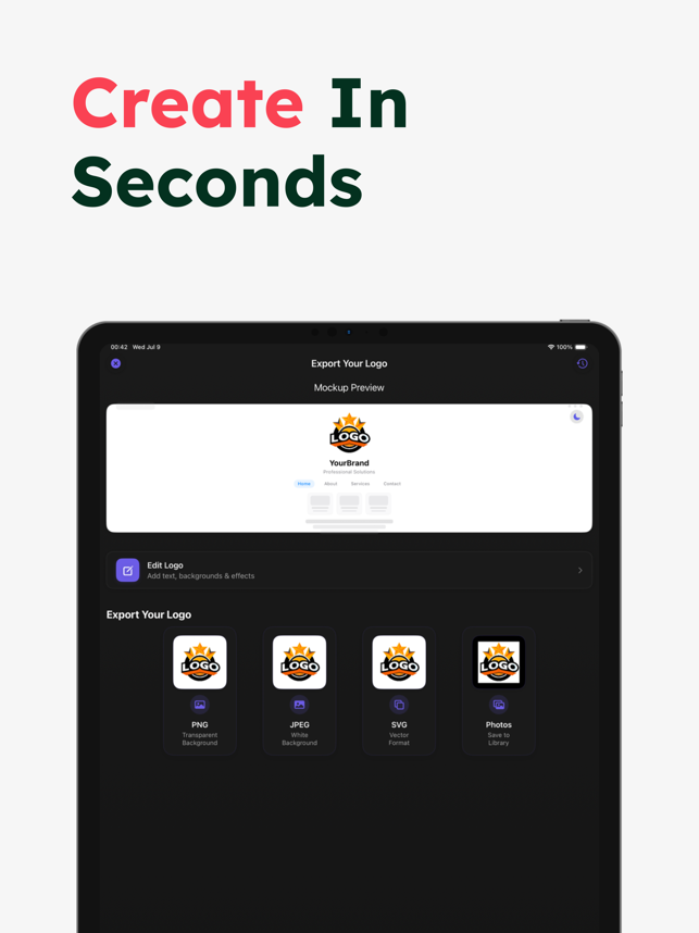 ‎AI Logo & Design Creator Screenshot