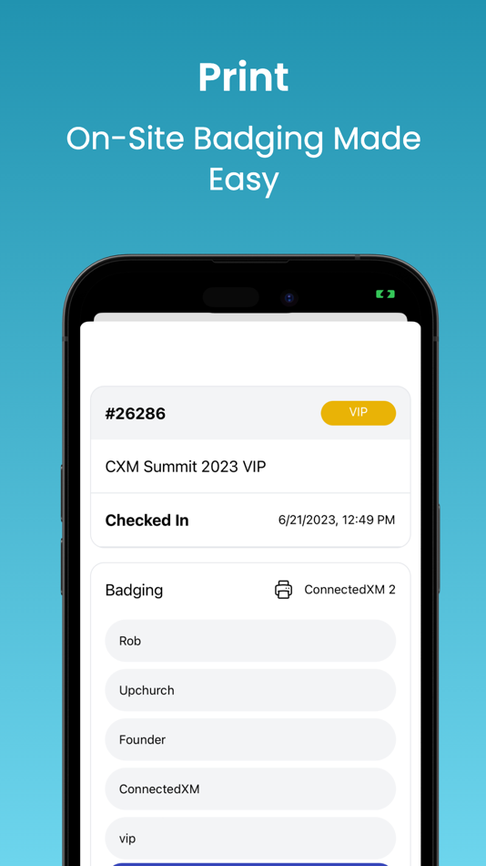 #5. Connected On-Site (iOS) 由: ConnectedXM