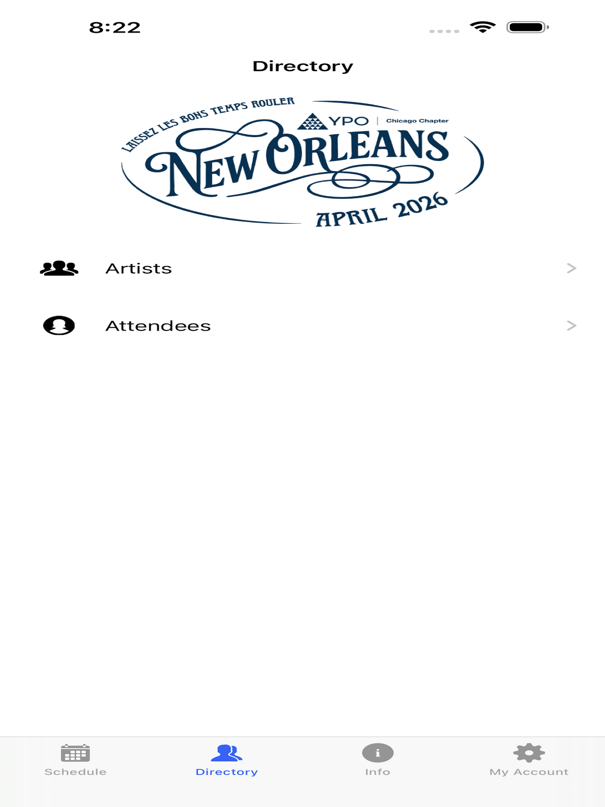 YPO Chicago NOLA Retreat screenshot 4