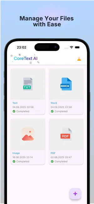 CoreText AI: Doc Summarizer screenshot 2