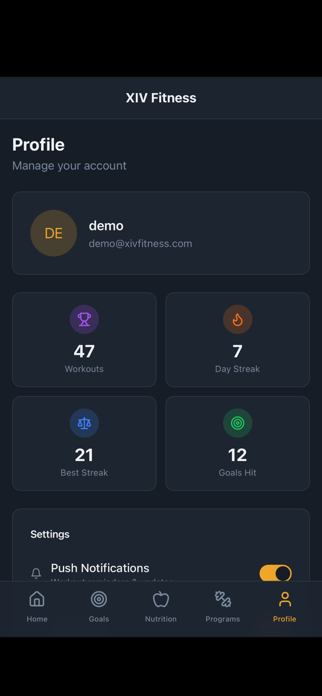 XIV WELLNESS Screenshot 5 of 10