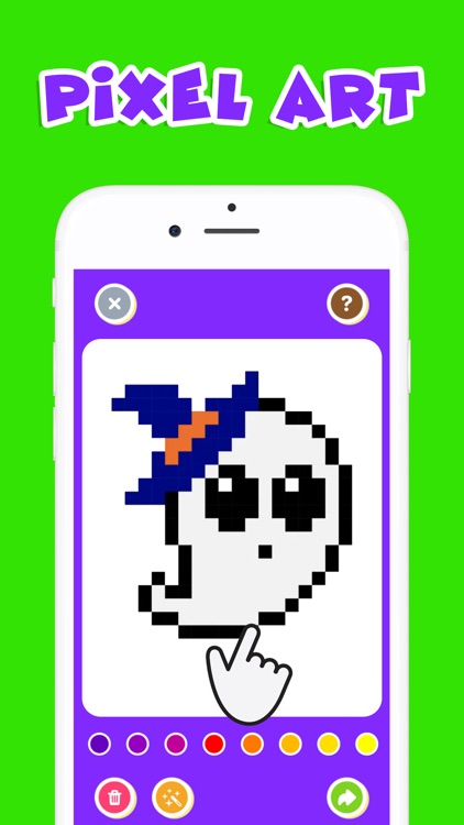 Halloween coloring for kids 3+ screenshot-4