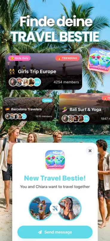 TravelBesties: Travel Friends screenshot 2 of 8