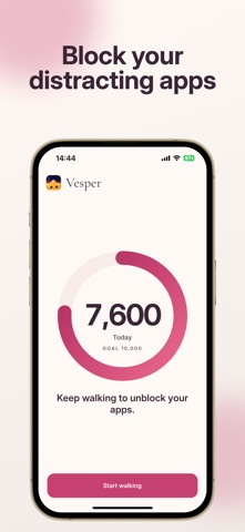 Vesper: Screen Time Blocker screenshot