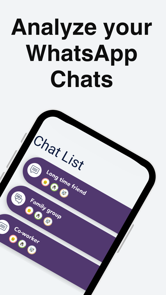 #1. SC Chat Analyzer (iOS) By: Happimeter team