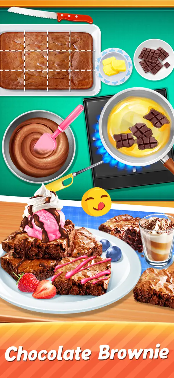 Screenshot #3 pour Ice Cream Chocolate Brownie