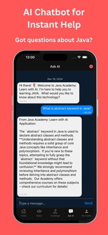Learn Java - Backend & OOP iPhone screenshot