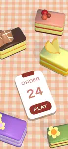 Cake Sort 3D: Sorting Puzzles screenshot #1 for iPhone