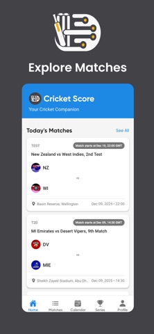 Cricket Score AI screenshot