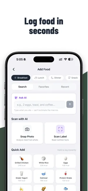 Fitento: Track Workout & Macro screenshot 2