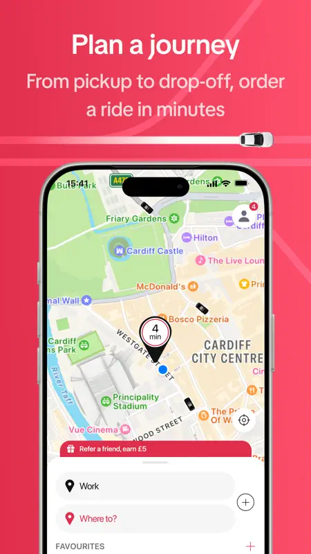 Veezu UK | Request a Ride screenshot 2 of 8