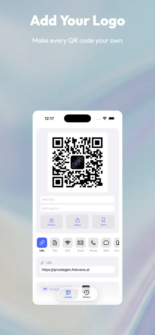 Screenshot #2 pour Simple QR Code Gen