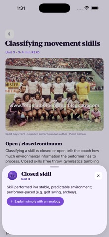 VCE Study Physical Education iPhone screenshot