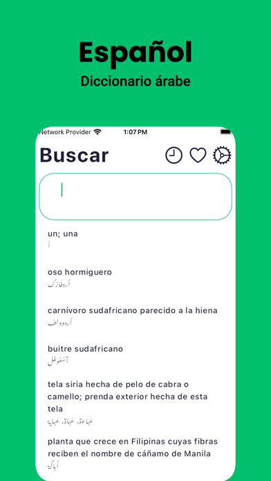 Screenshot #1 pour Diccionario Español Árabe
