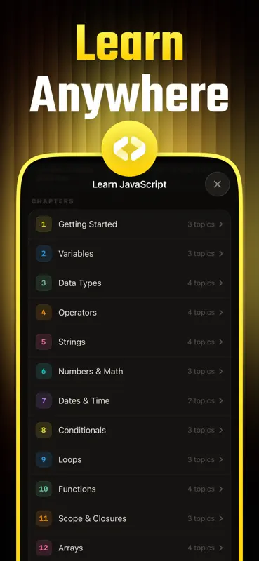 JavaScript IDE: Code Compiler screenshot 4 of 4