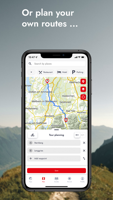 Rother: Hiking Tours & Maps Screenshot