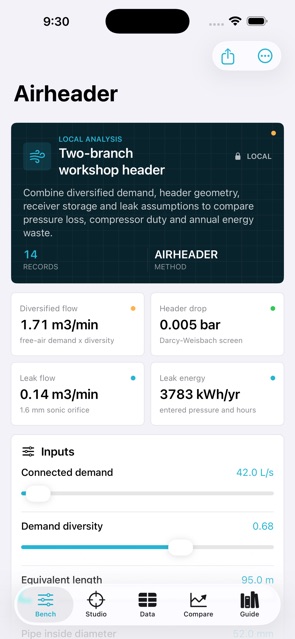 Airheader: Compressed Air screenshot 1
