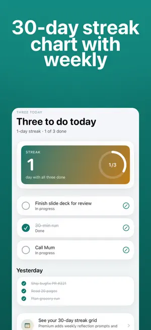 Ripples - 3 Daily Habits screenshot 3
