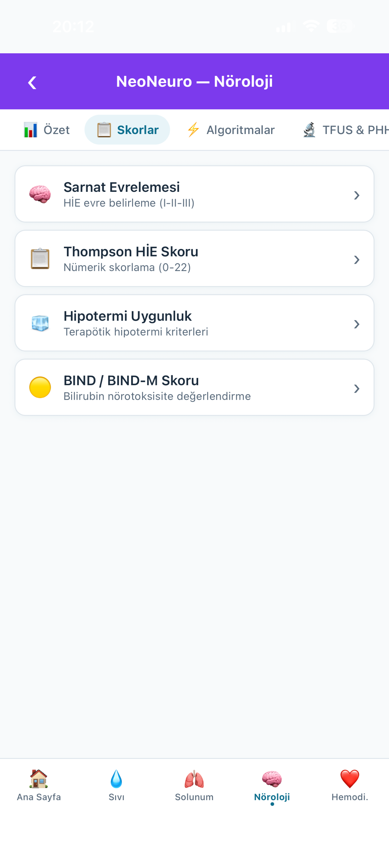 NeoNatologyApp screenshot 5