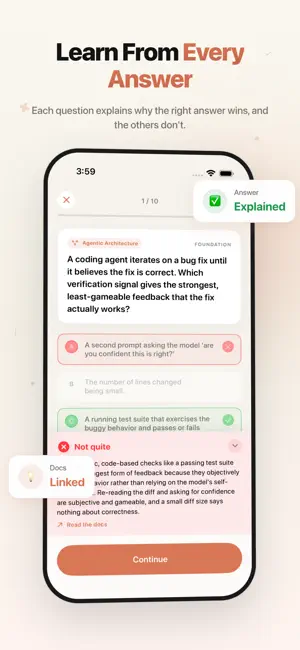 Cert Exam Prep for Claude Code screenshot 2