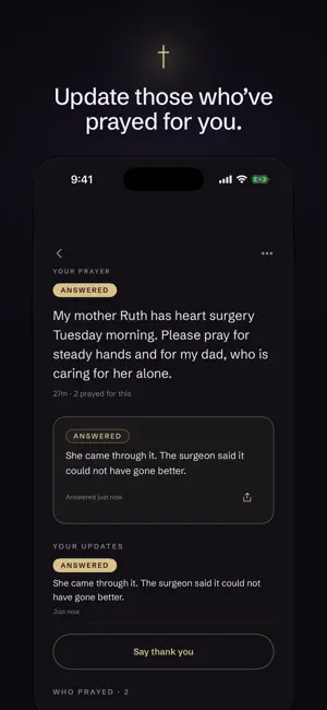 Our Father - social prayer app screenshot 4