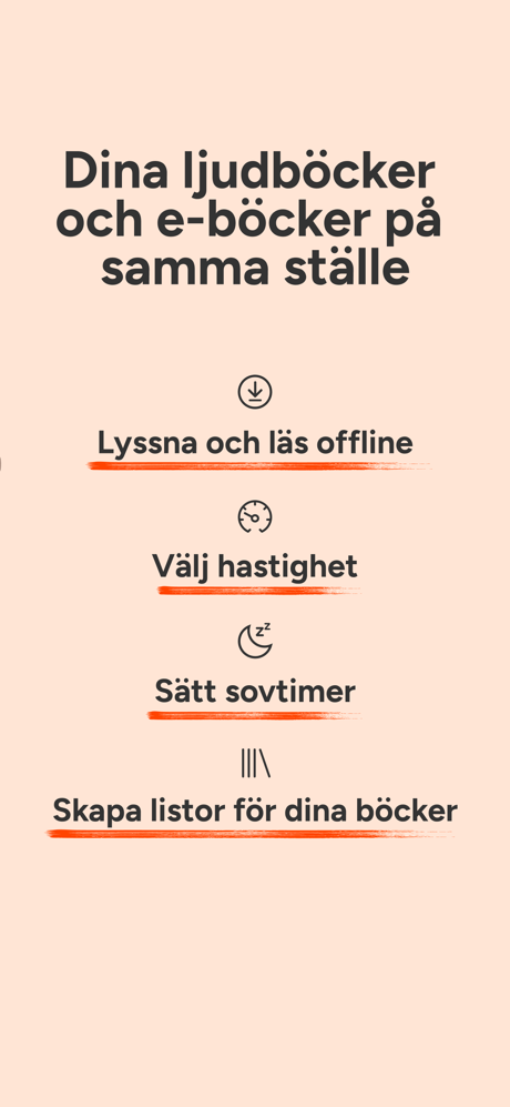 Bokus Play Ljudböcker E-böcker screenshot 2