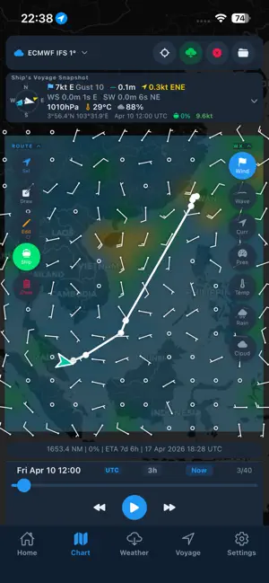 SailorSoft Weather Routeing screenshot 2