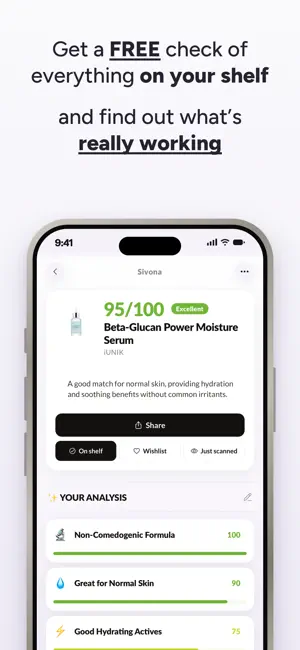 Sivona: Skin Scanner & Routine screenshot 2