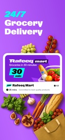 Rafeeq: Food Delivery in Qatar screenshot