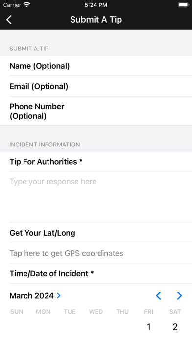 Fayette County GA Sheriff Screenshot