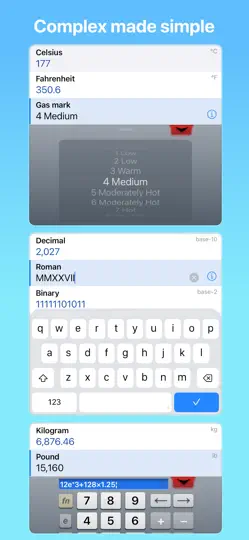 Capture d'écran de MyConvert – Currency & Units sur iPhone 6