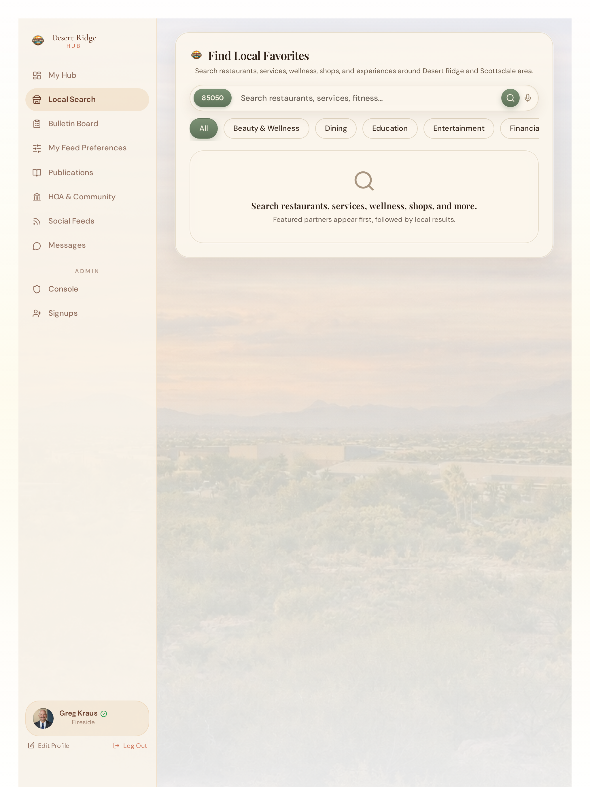 Desert Ridge Hub screenshot 15