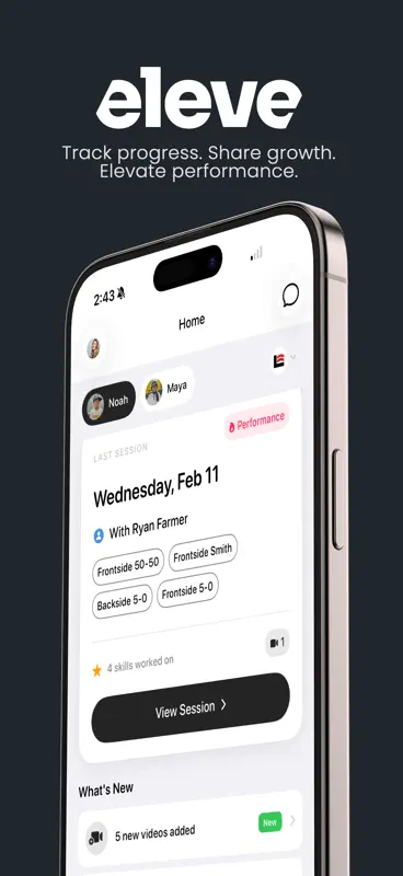 Eleve: Athlete Progress screenshot 1 of 10
