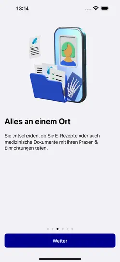 Screenshot von AXA EPA auf dem iPhone 1