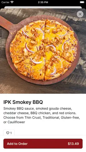 Invictus Pizza Kitchen screenshot 4