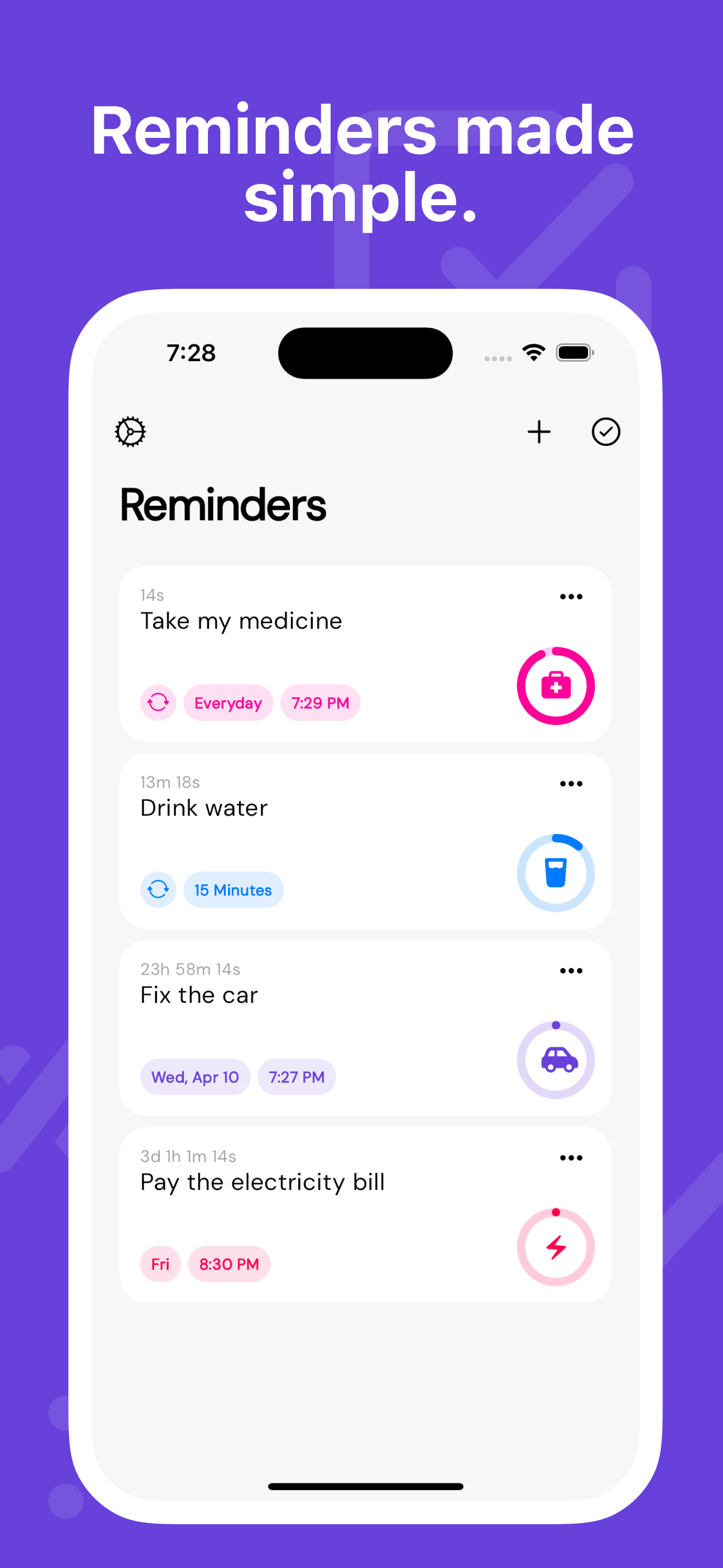 Remyn: Reminders made simple