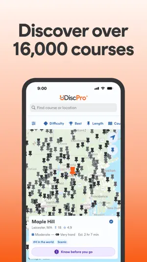 UDisc Disc Golf screenshot 1