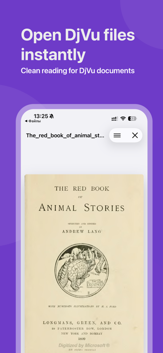 DjVu Book Reader Screenshot 1 of 4