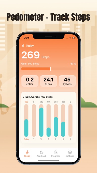 Step Counter, Track Pedometer Screenshot