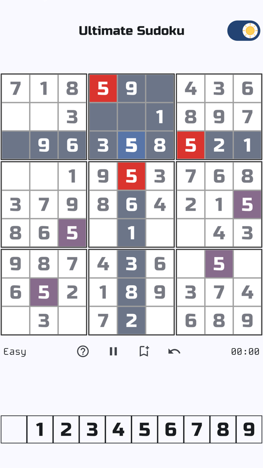 #2. Ultimate Sudoku (iOS) 由: Jong Hoon Kim