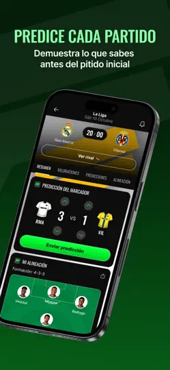 Captura de pantalla de Fanalysis | Fans Del Fútbol en iPhone 3